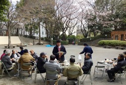 明治交通株式会社、共済会の観桜会(桜のお花見)その他にも沢山のイベントが有ります。